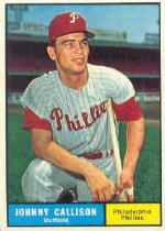 1961 Topps Baseball Cards      468     John Callison